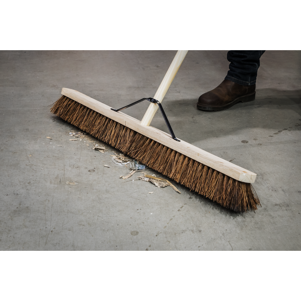 Stiff/Hard Bristle Broom 36"(900mm) BM36H