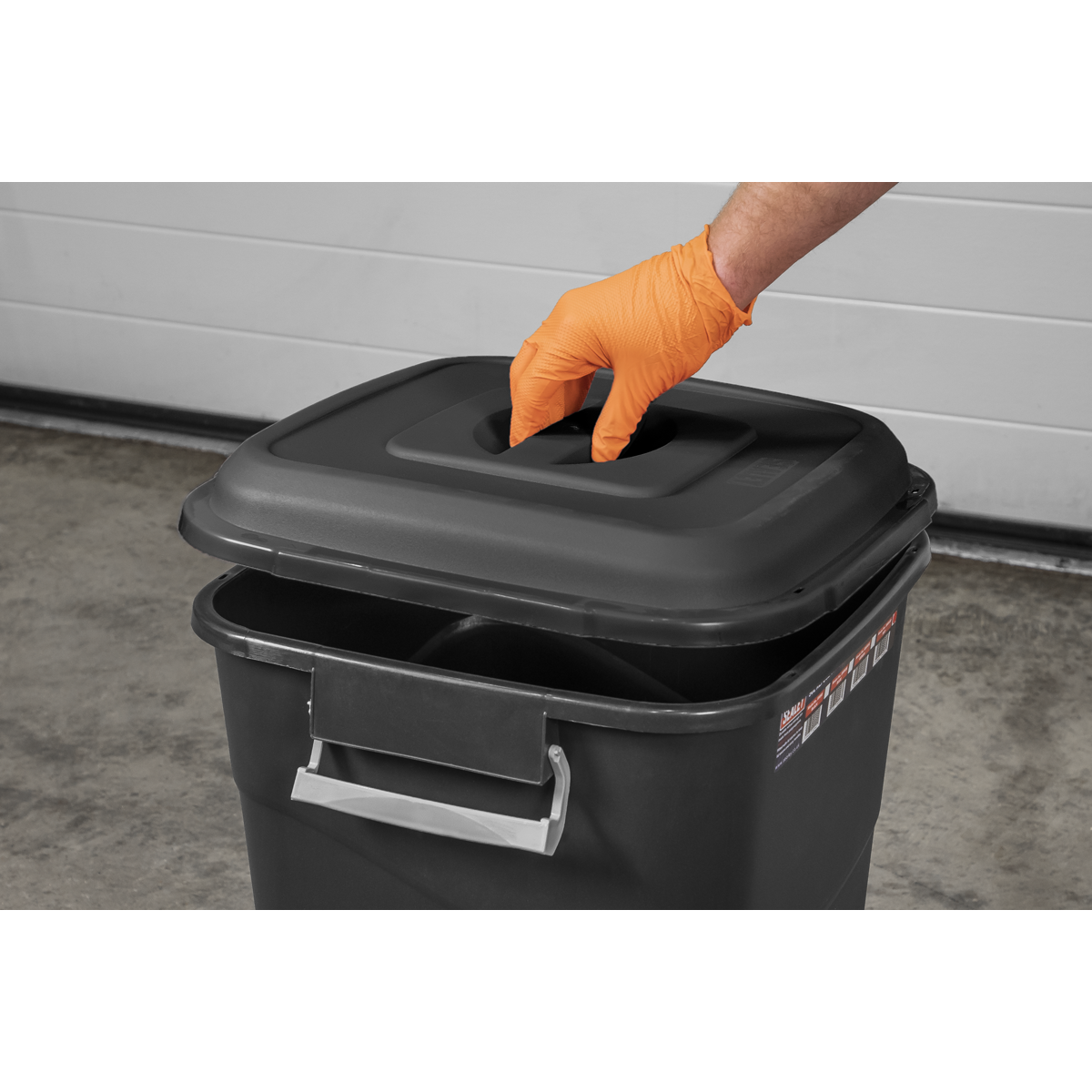 Refuse/Storage Bin 75L - Black BM75