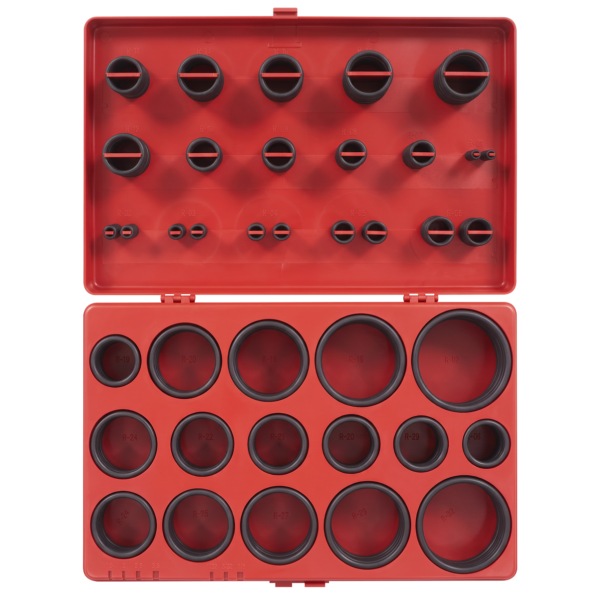 Rubber O-Ring Assortment 419pc BOR419