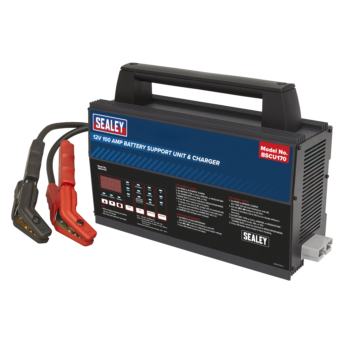 12V Battery Support Unit & Charger 100A BSCU170