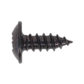 Self-Tapping Pozi Flanged Head Screw 3.5 x 10mm, Black - Pack of 100 BST3510