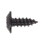 Self-Tapping Pozi Flanged Head Screw 3.5 x 10mm, Black - Pack of 100 BST3510