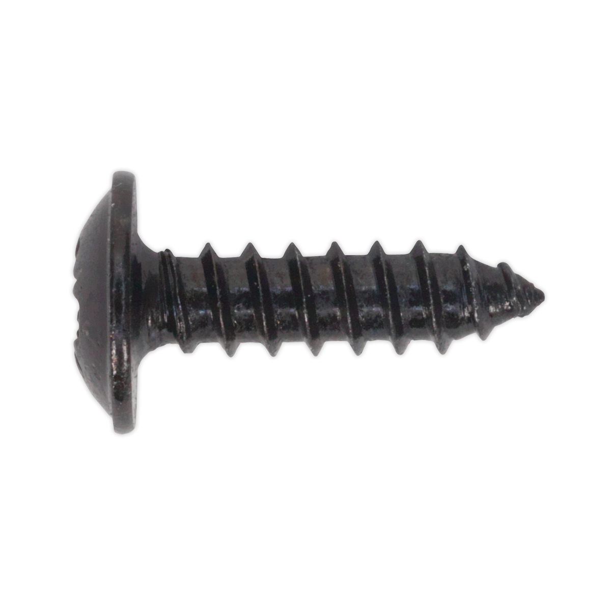 Self-Tapping Pozi Flanged Head Screw 3.5 x 13mm, Black - Pack of 100 BST3513