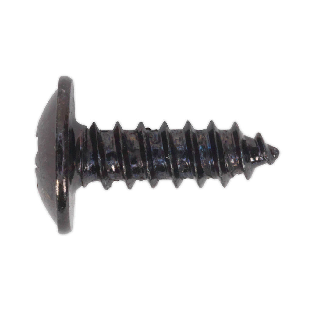 Self-Tapping Pozi Flanged Head Screw 4.2 x 13mm, Black - Pack of 100 BST4213