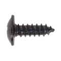 Self-Tapping Pozi Flanged Head Screw 4.2 x 13mm, Black - Pack of 100 BST4213