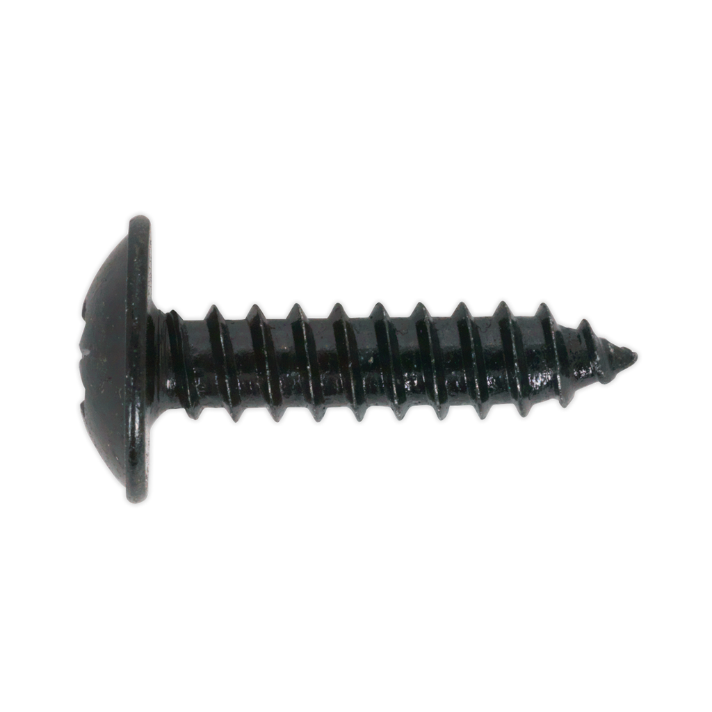 Self-Tapping Pozi Flanged Head Screw 4.8 x 13mm, Black - Pack of 100 BST4813