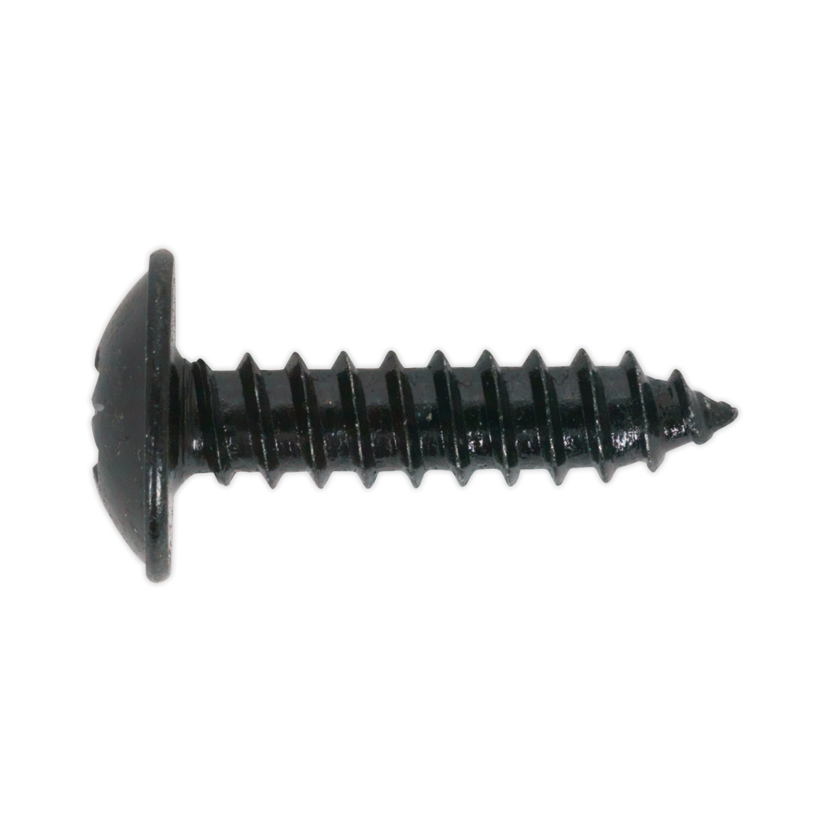Self-Tapping Pozi Flanged Head Screw 4.8 x 13mm, Black - Pack of 100 BST4813