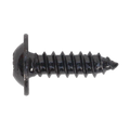 Self-Tapping Pozi Flanged Head Screw 4.8 x 16mm, Black - Pack of 100 BST4816