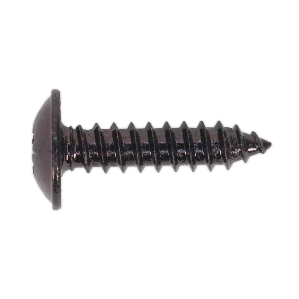 Self-Tapping Pozi Flanged Head Screw 4.8 x 19mm, Black - Pack of 100 BST4819