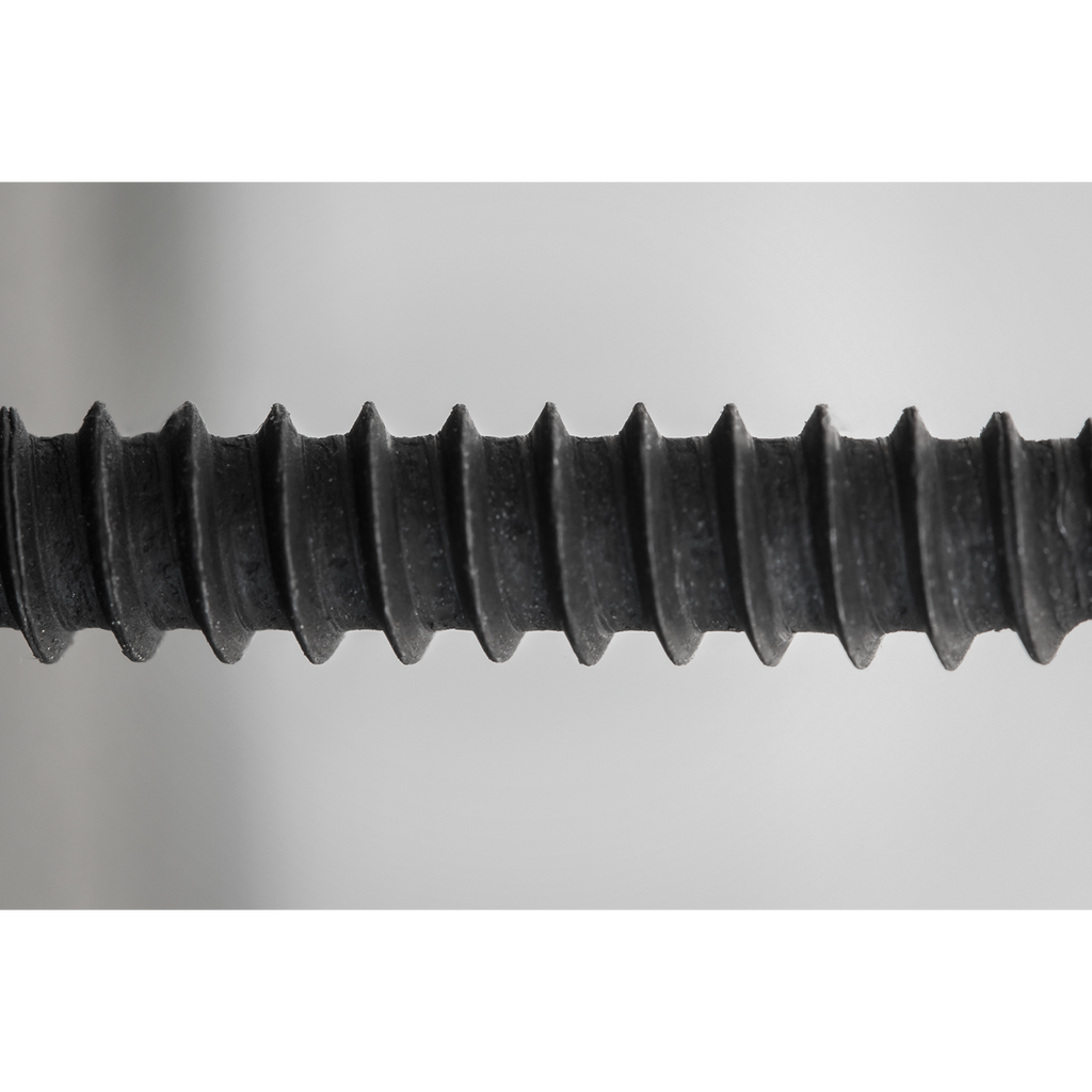 Self-Tapping Pozi Flanged Head Screw 4.8 x 25mm, Black - Pack of 100 BST4825