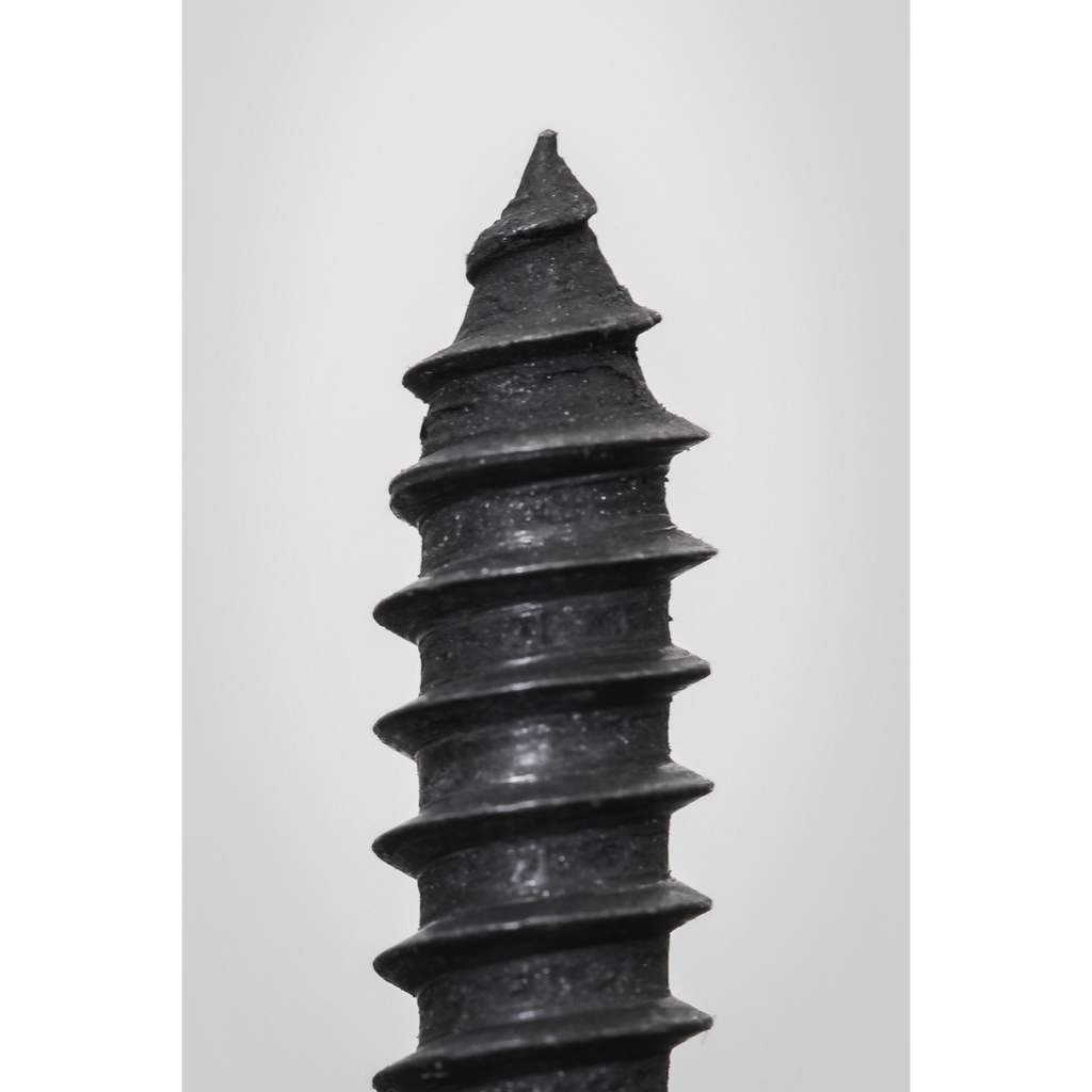 Self-Tapping Pozi Flanged Head Screw 4.8 x 25mm, Black - Pack of 100 BST4825