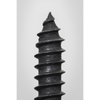 Self-Tapping Pozi Flanged Head Screw 4.8 x 25mm, Black - Pack of 100 BST4825
