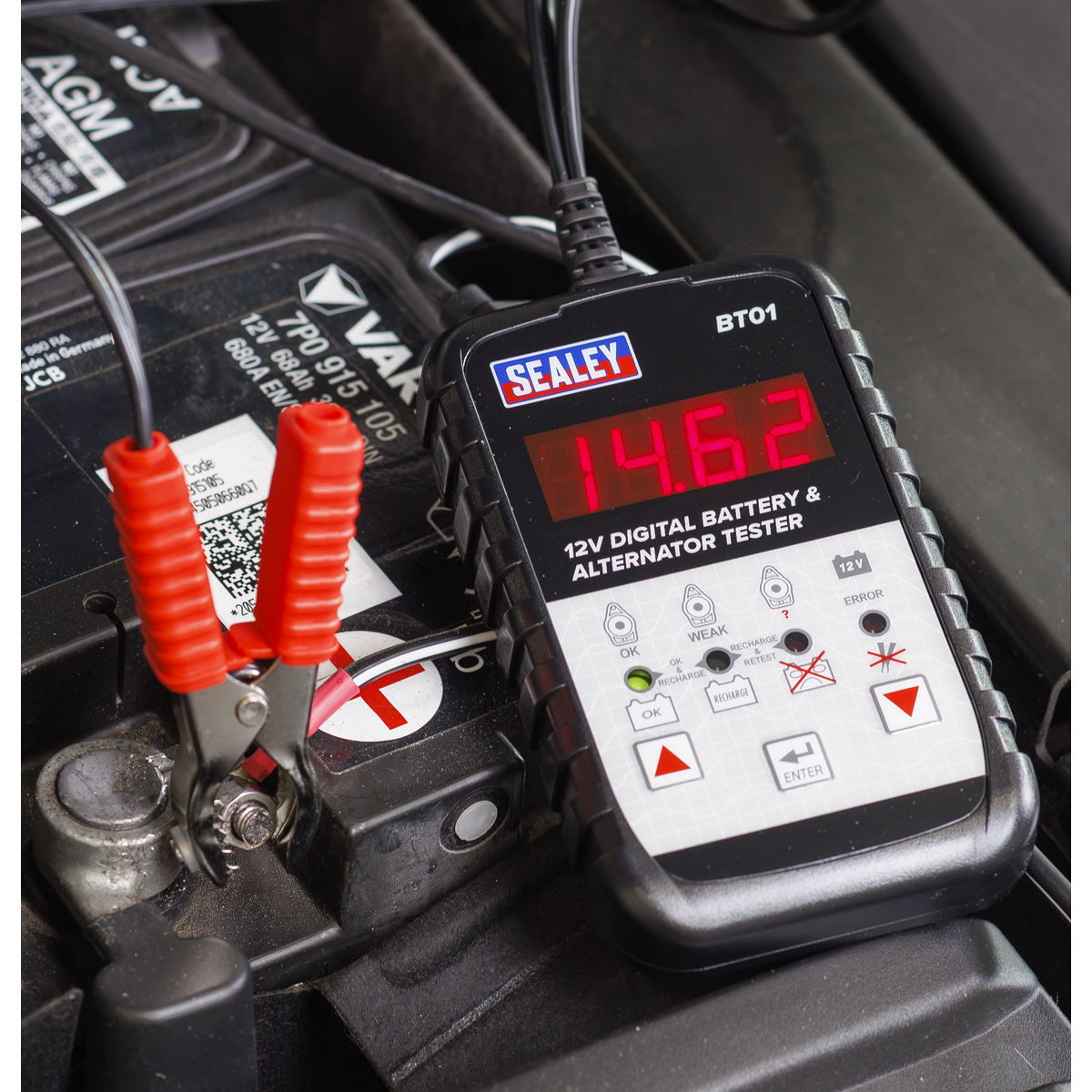 Digital Battery & Alternator Tester 12V BT01