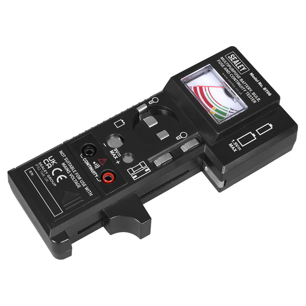 Multipurpose Battery, Bulb, Fuse & Continuity Tester BT06