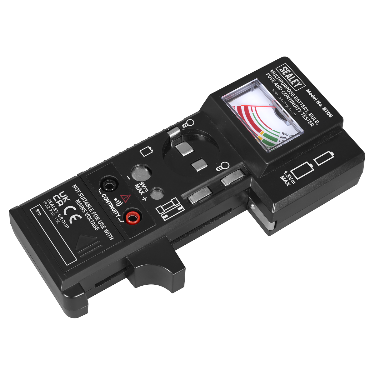 Multipurpose Battery, Bulb, Fuse & Continuity Tester BT06