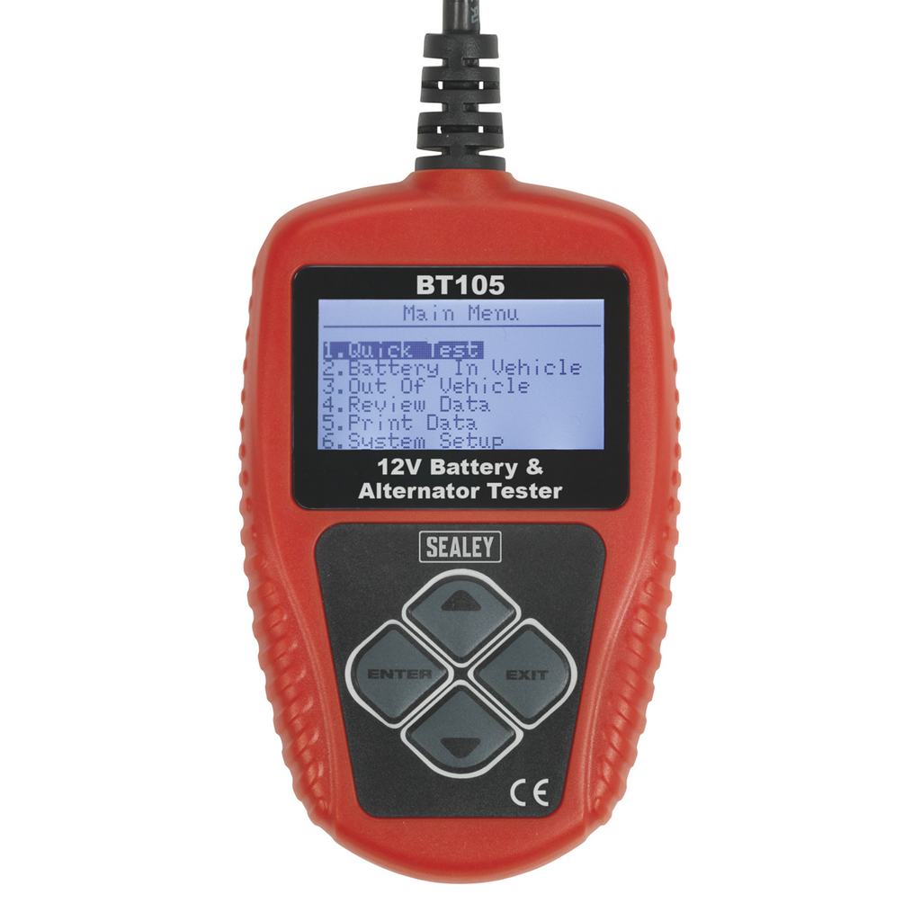 Digital Battery & Alternator Tester 12V BT105
