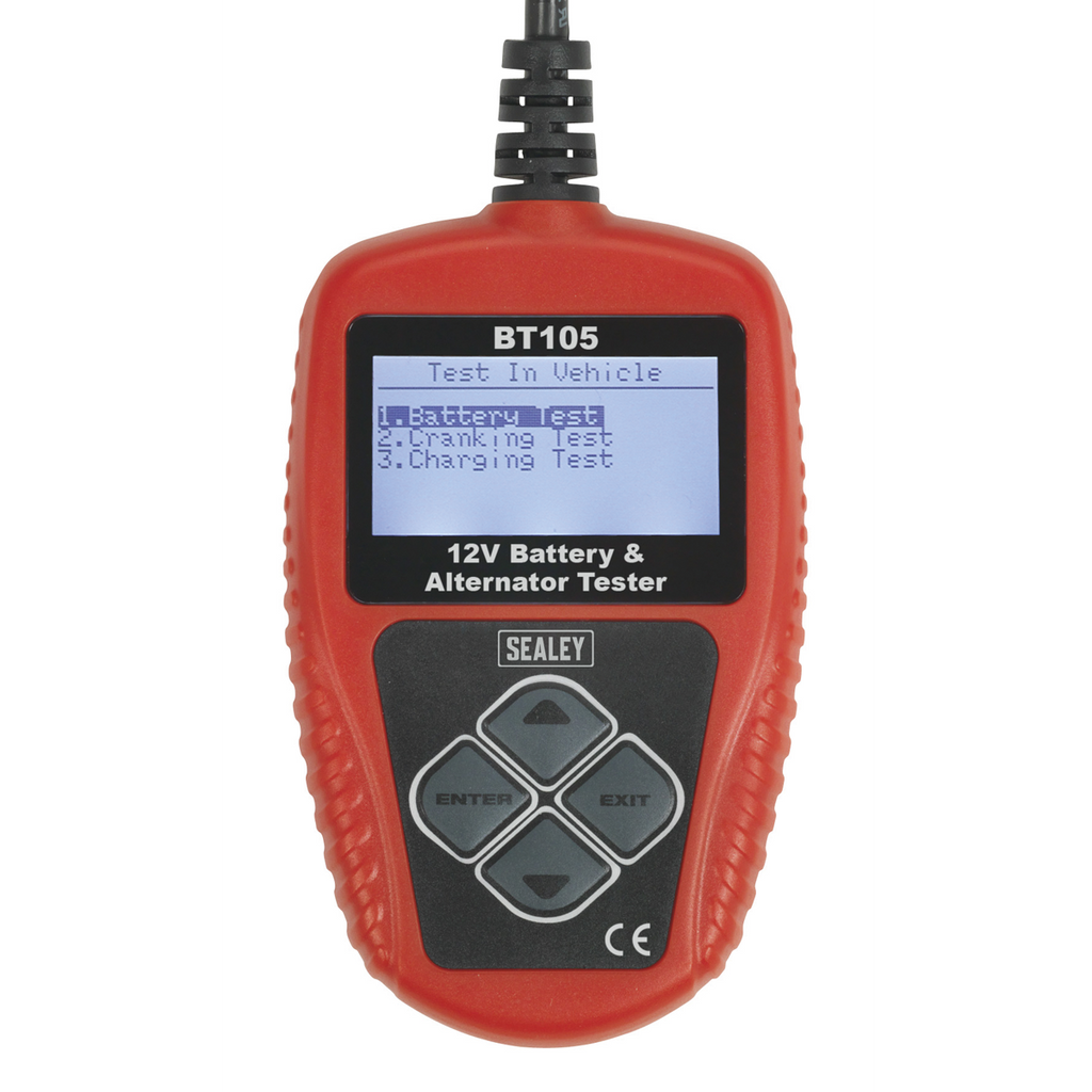 Digital Battery & Alternator Tester 12V BT105