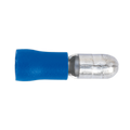 Male Bullet Terminal 5mm, Blue - Pack of 100 BT11