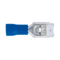 Piggy-Back Terminal 6.3mm, Blue - Pack of 100 BT17