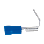 Piggy-Back Terminal 6.3mm, Blue - Pack of 100 BT17