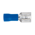 Push-On Female Terminal 6.3mm, Blue - Pack of 100 BT20