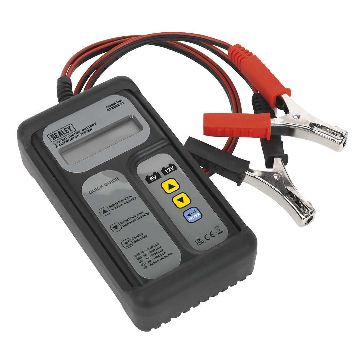 Digital Battery & Alternator Tester 6/12/24V BT2002