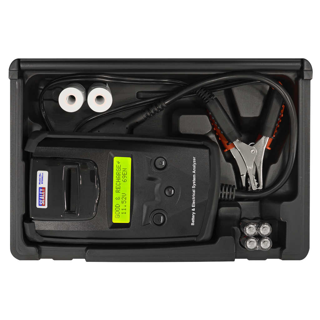 Digital Battery & Alternator Tester with Printer 6/12/24V BT2003