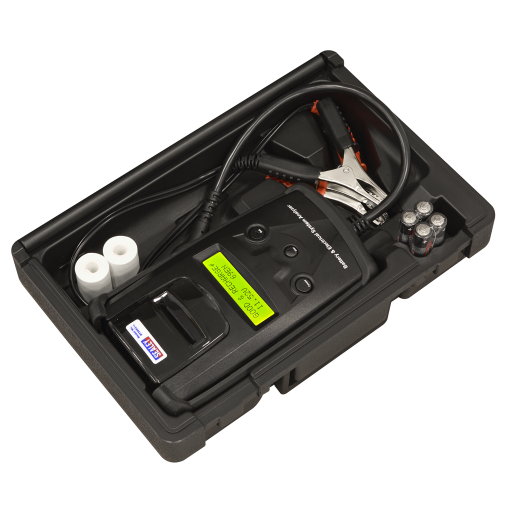 Digital Battery & Alternator Tester with Printer 6/12/24V BT2003