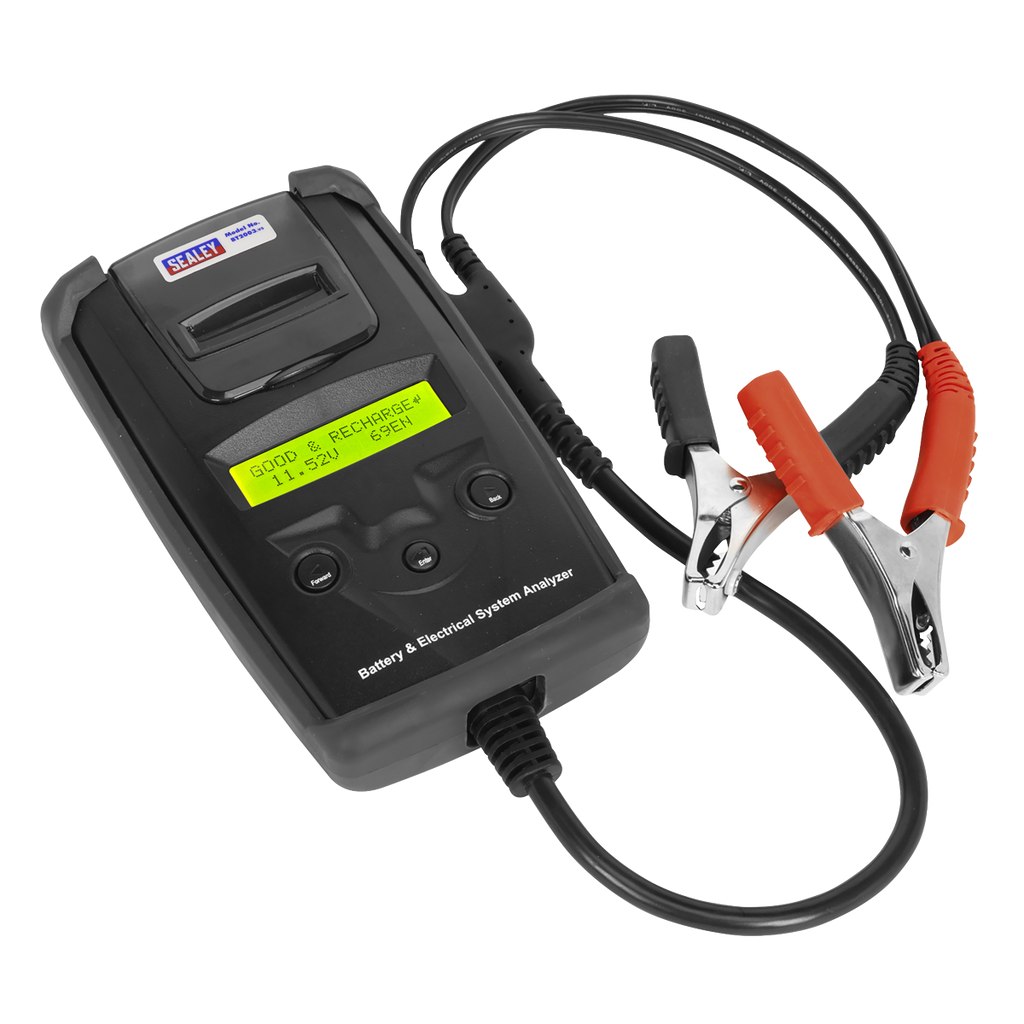 Digital Battery & Alternator Tester with Printer 6/12/24V BT2003