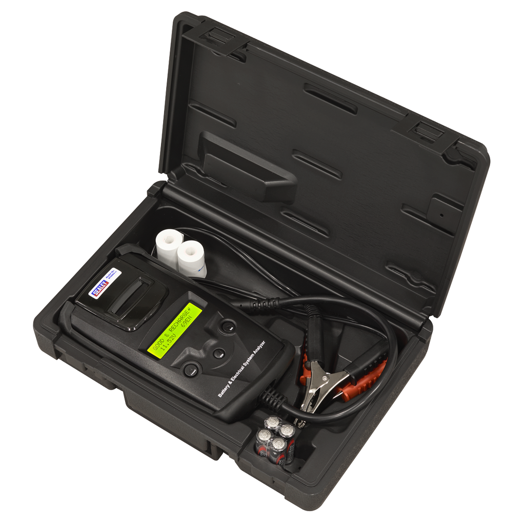 Digital Battery & Alternator Tester with Printer 6/12/24V BT2003