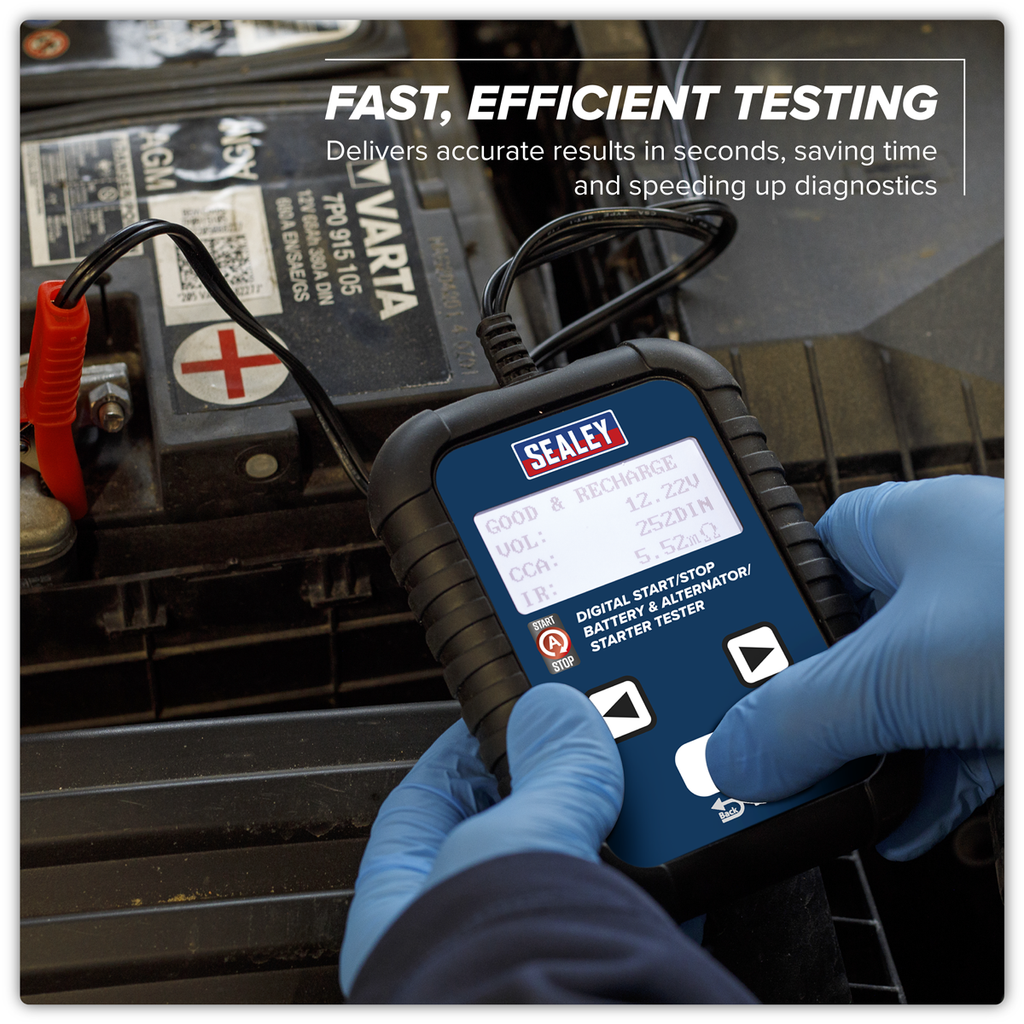 Digital Start/Stop Battery & Alternator/Starter Tester 12/24V BT2011