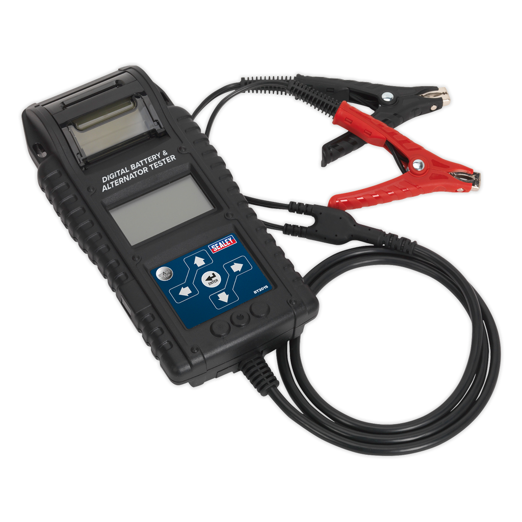 Digital Start/Stop Battery & Alternator Tester with Printer 6/12/24V BT2015