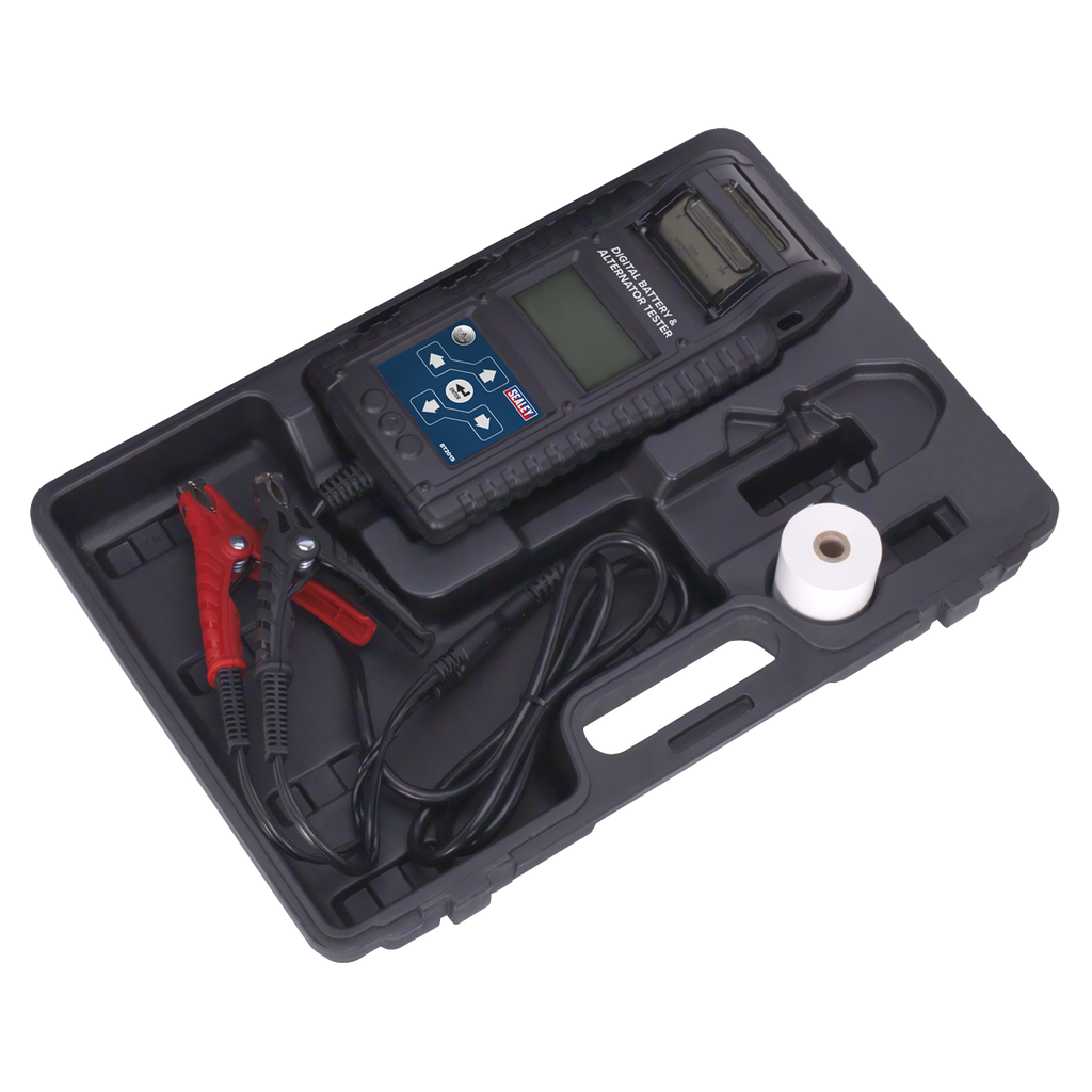 Digital Start/Stop Battery & Alternator Tester with Printer 6/12/24V BT2015