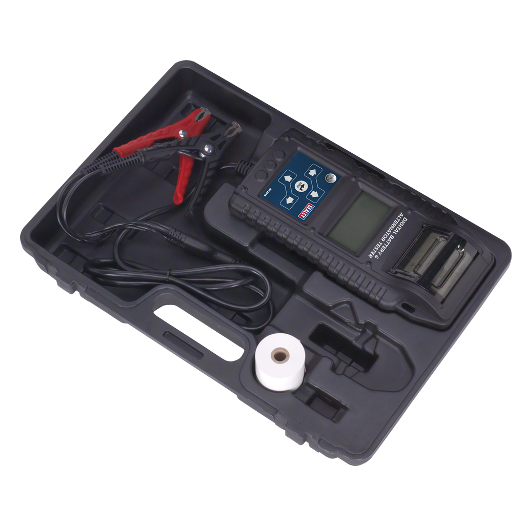 Digital Start/Stop Battery & Alternator Tester with Printer 6/12/24V BT2015