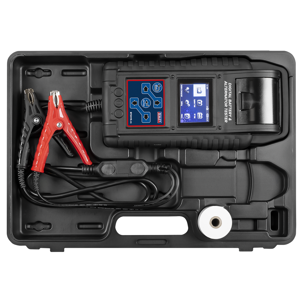 Digital Start/Stop Battery & Alternator Tester with Printer 6/12/24V BT2015