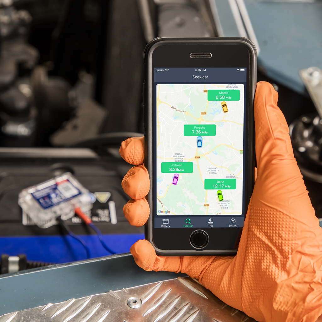 Vehicle Finder & Battery Monitor Sensor BT2020