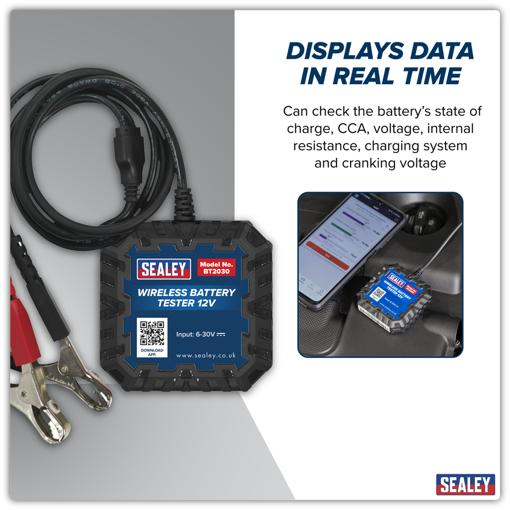 Wireless Battery Tester 12V BT2030