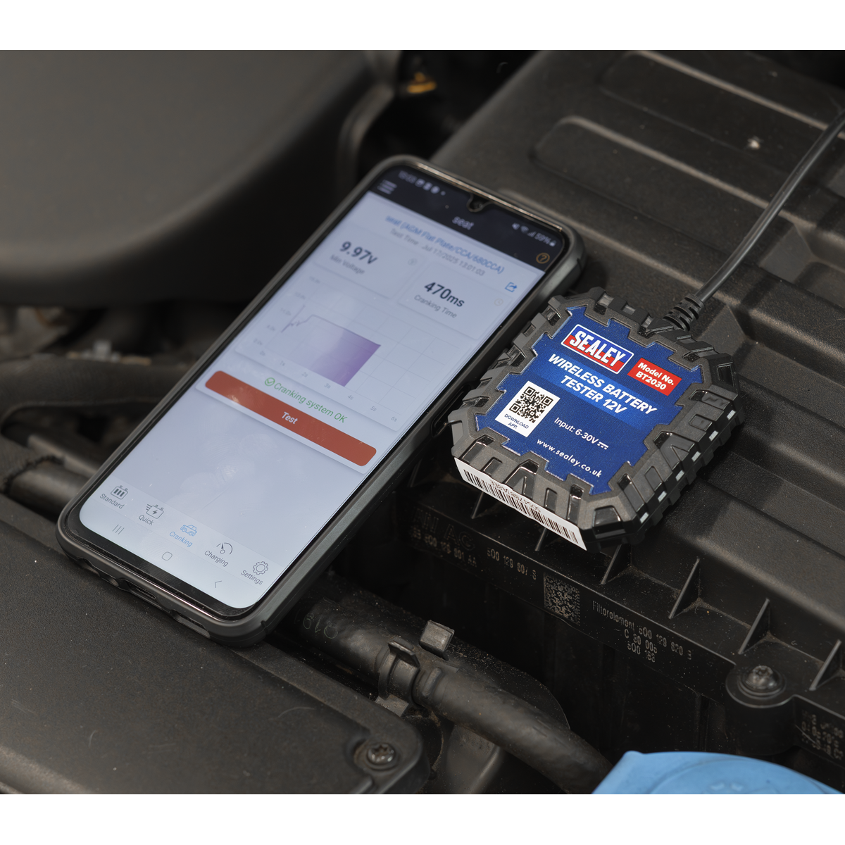 Wireless Battery Tester 12V BT2030