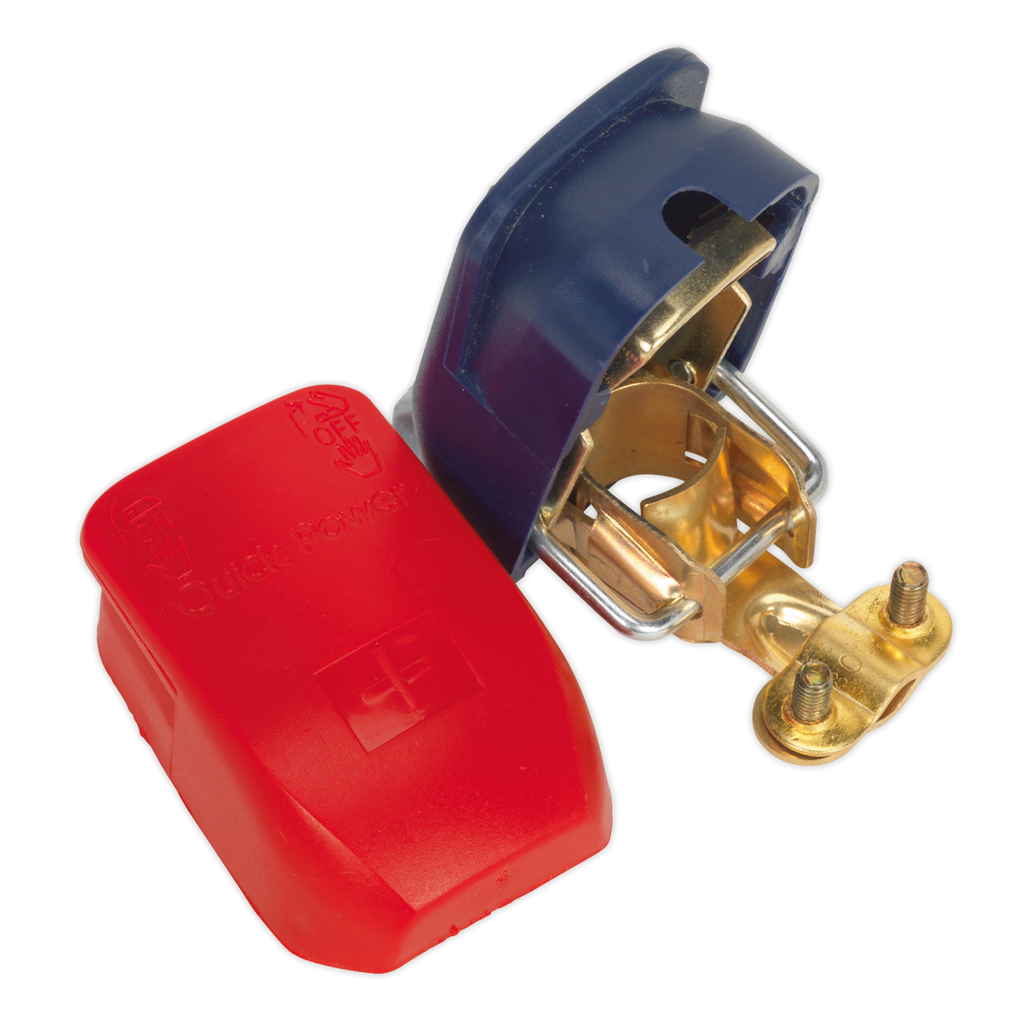 Quick Release Positive-Negative Battery Clamps - Pair BTQK12