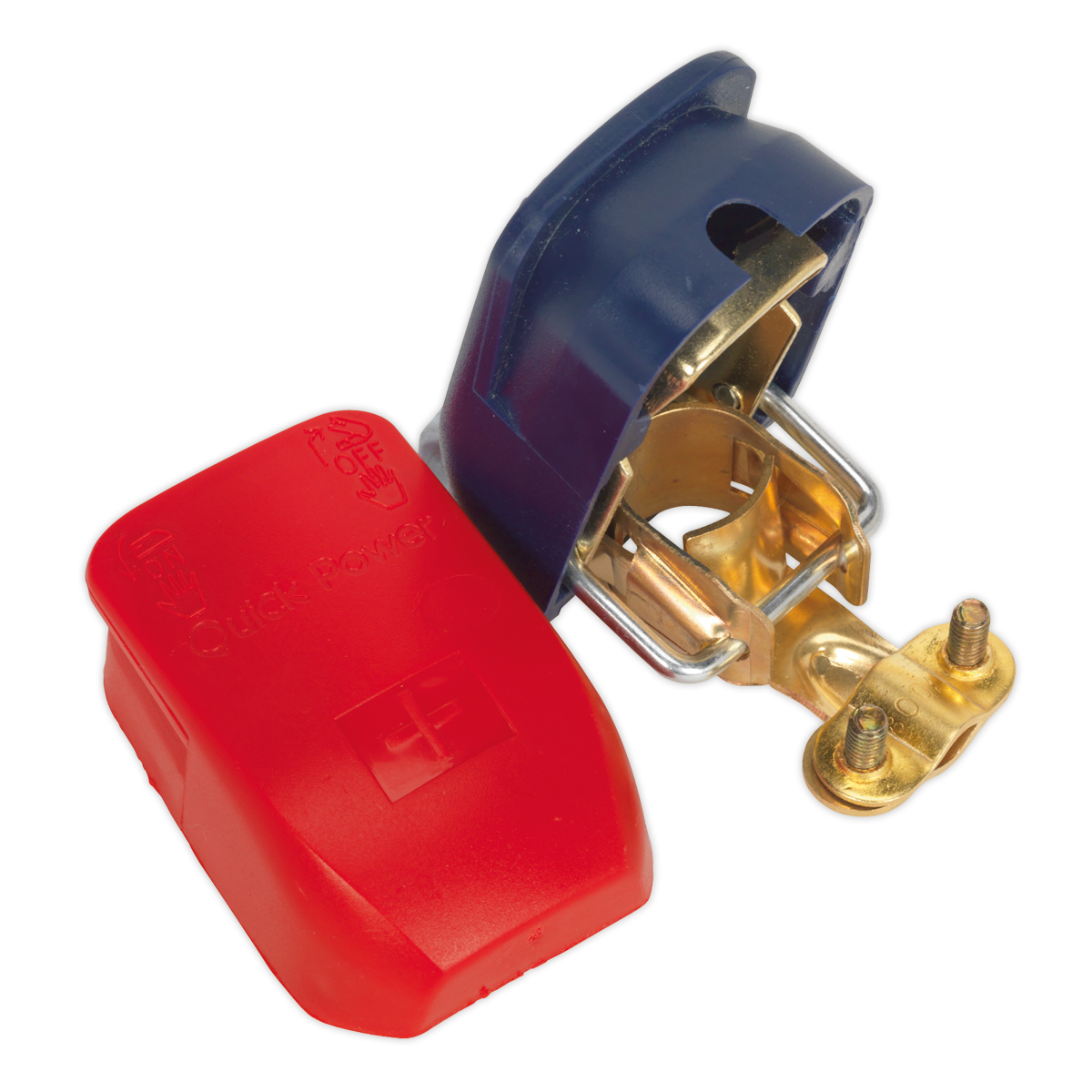 Quick Release Positive-Negative Battery Clamps - Pair BTQK12
