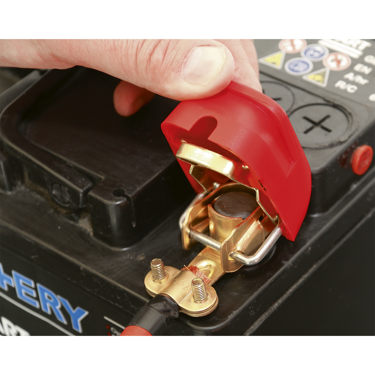 Quick Release Positive-Negative Battery Clamps - Pair BTQK12