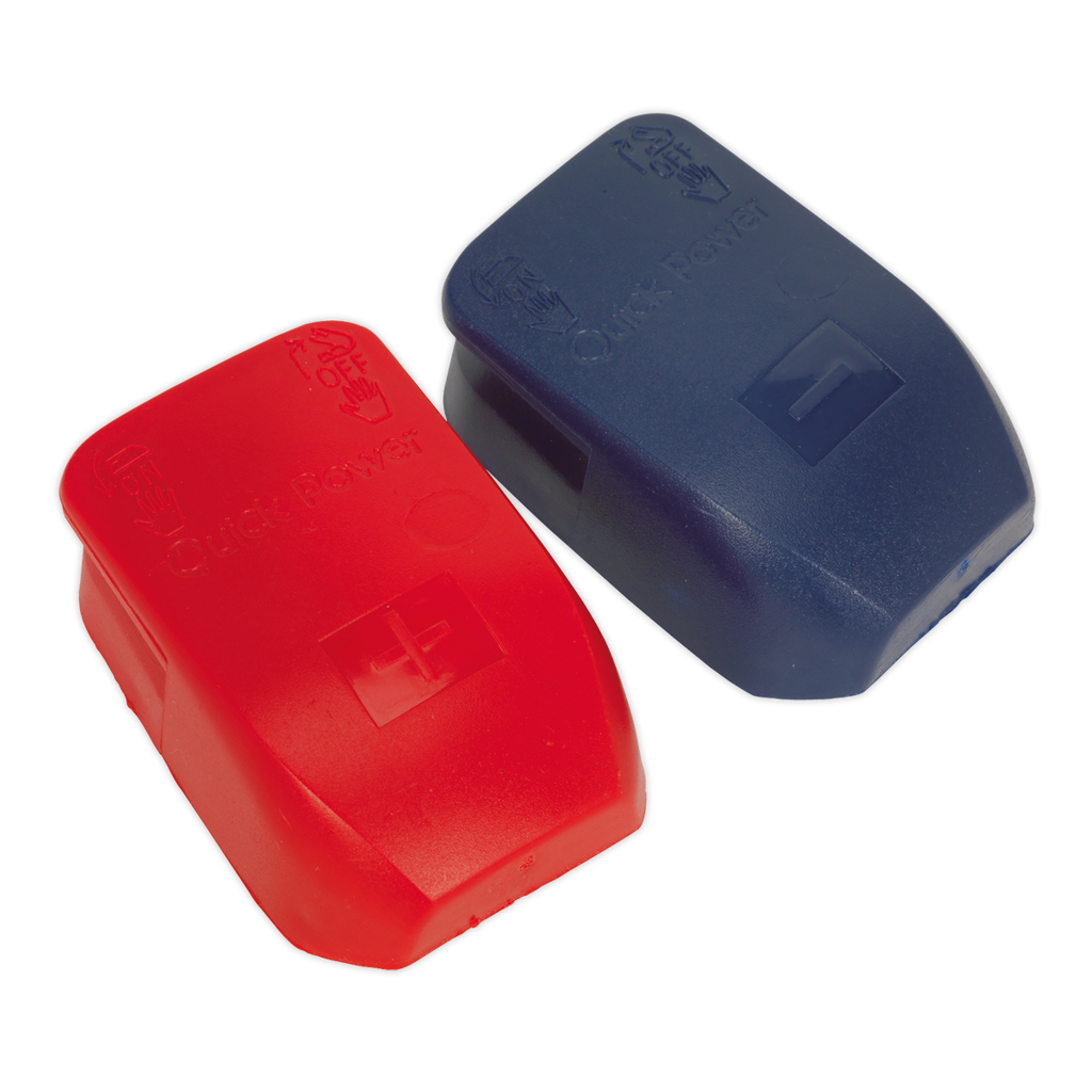 Quick Release Positive-Negative Battery Clamps - Pair BTQK12