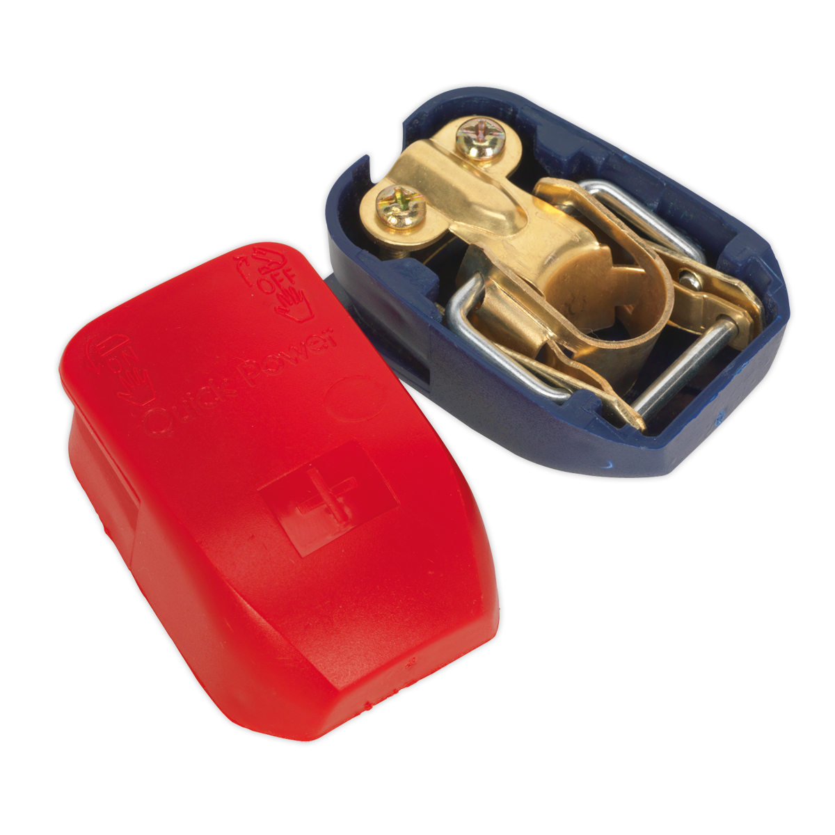 Quick Release Positive-Negative Battery Clamps - Pair BTQK12