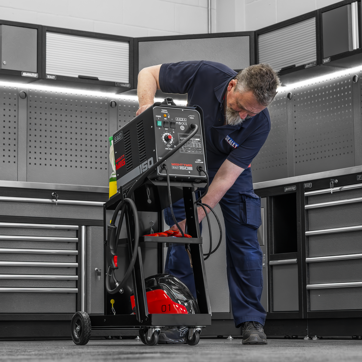 Universal Trolley for Portable MIG Welders BTR4