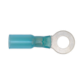 Heat Shrink Ring Terminal 8.4mm, Blue - Pack of 25 BTSR2584