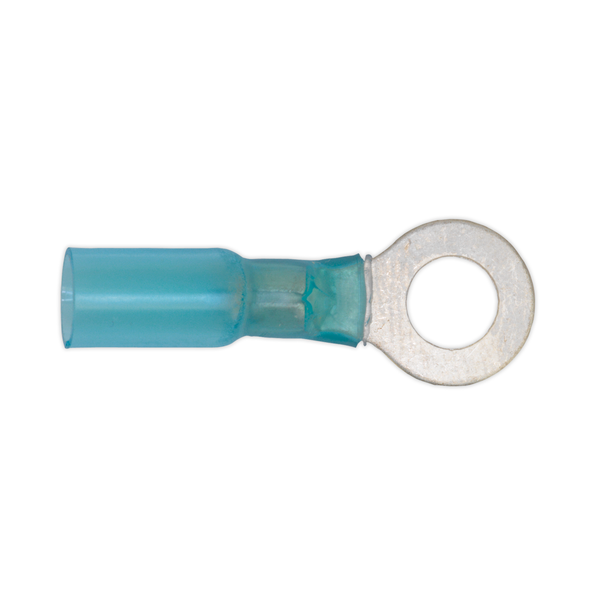 Heat Shrink Ring Terminal 8.4mm, Blue - Pack of 25 BTSR2584