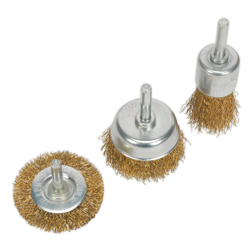 Crimped Wire Brush Set 3pc BWBS03