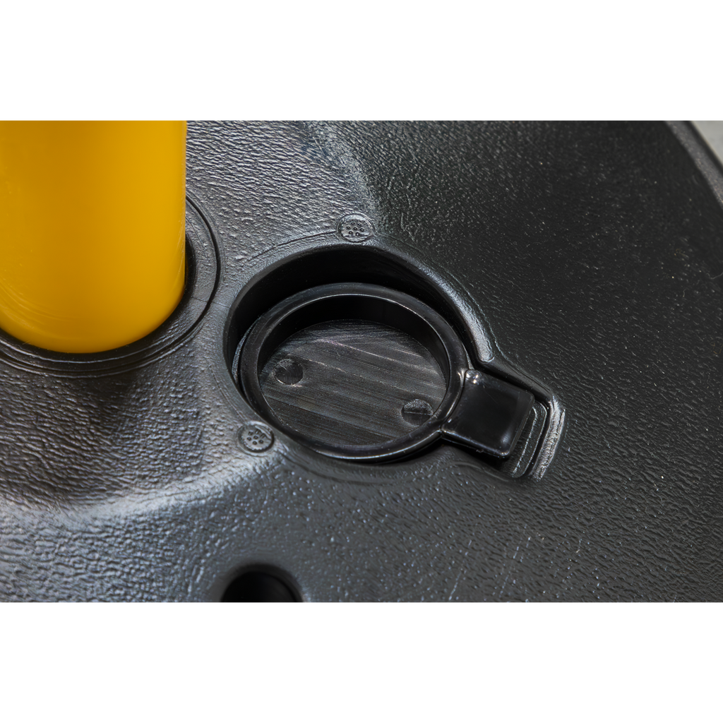 Post with Base - Black/Yellow BYPB01