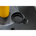 Post with Base - Black/Yellow BYPB01
