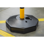 Post with Base - Black/Yellow BYPB01